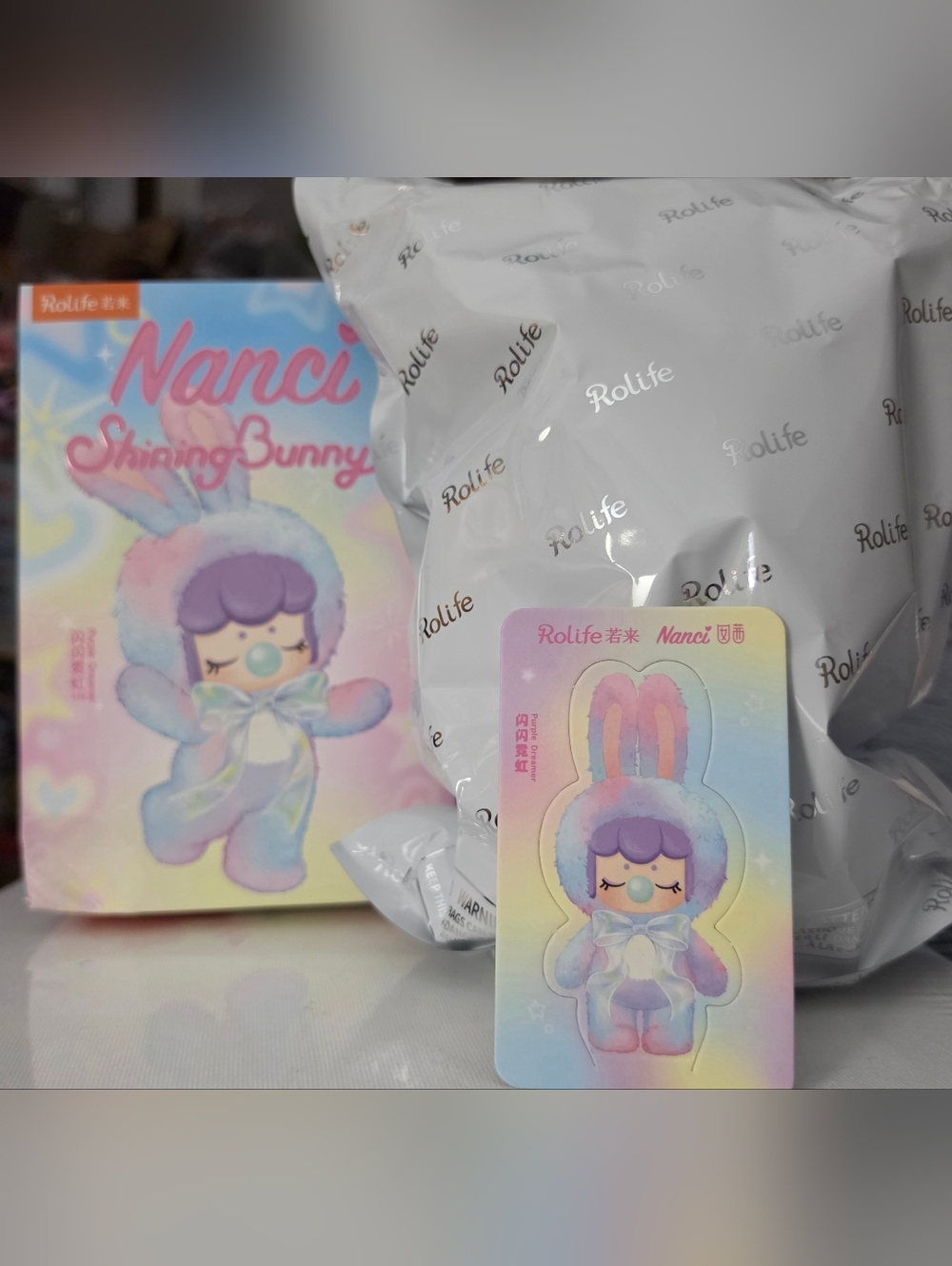 Nanci Shining Bunny Series Plush "Purple Dreamer" - Picture 8 of 15